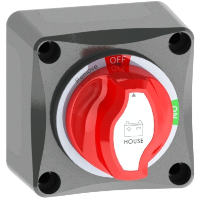 2-Position 275A Battery Isolator Switch with AFD