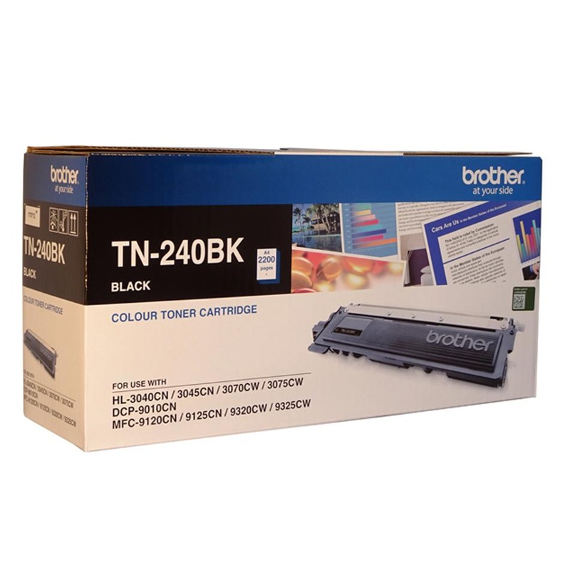 Brother Tn-240Bk Black Toner Cartridge BTN240BK