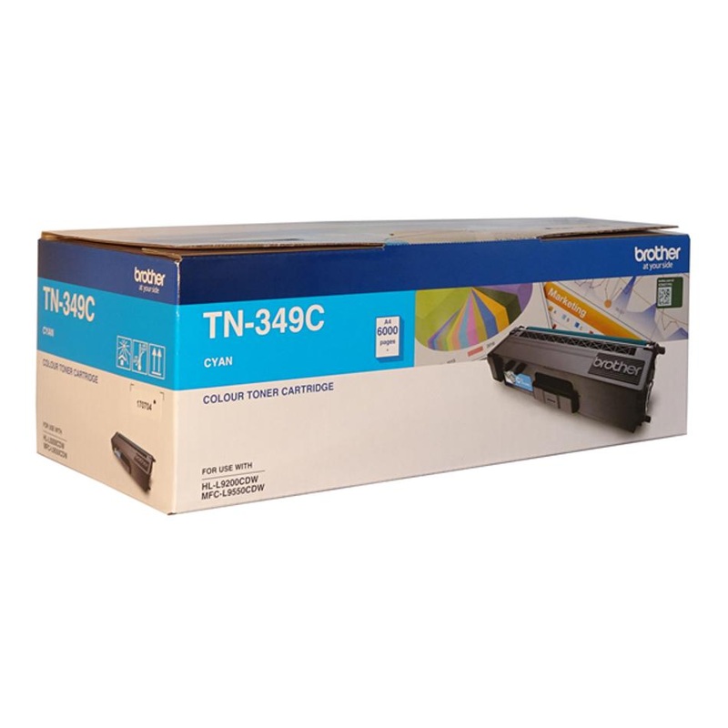 Brother Tn-349C Cyan Extra High Yield Toner Cartridge BTN349C