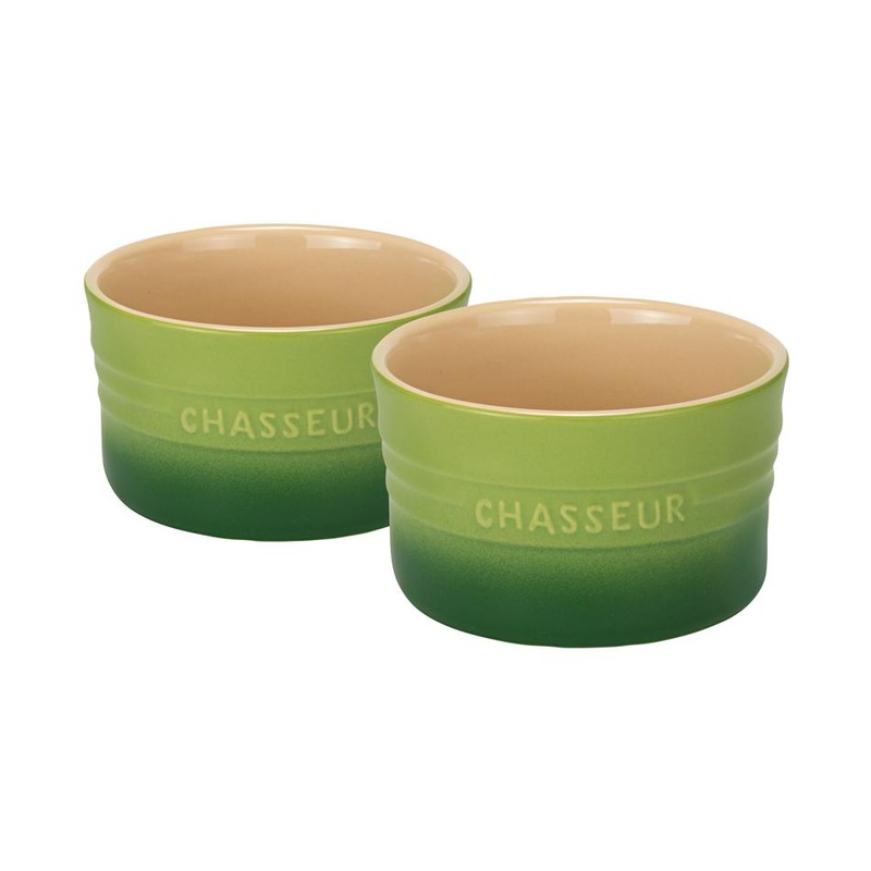 Chasseur Ramekin 9.5Cm Diam. X 5.6Cm/250Ml 2 Piece Set Set Apple