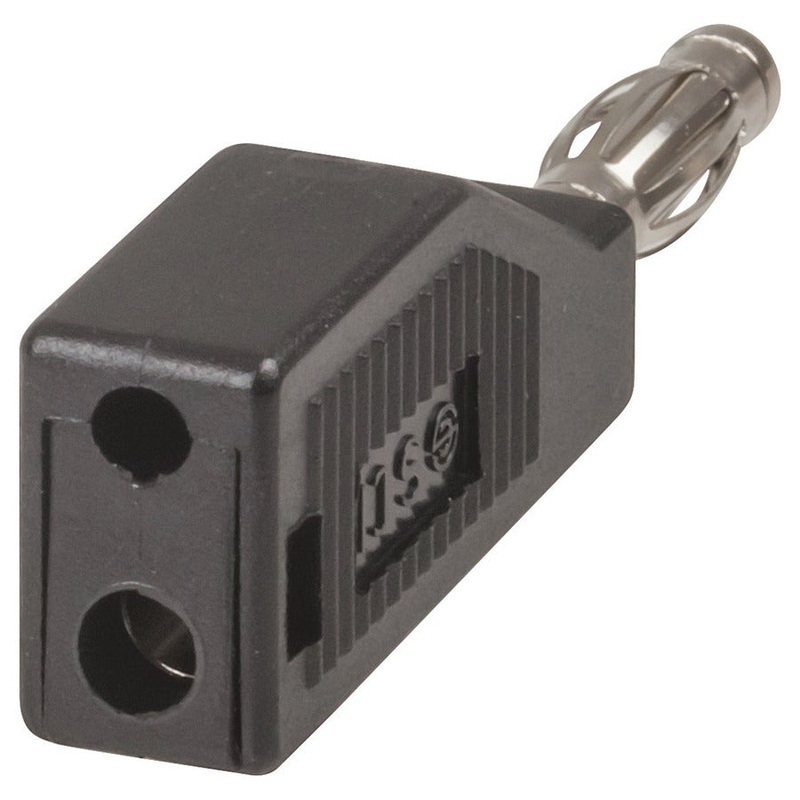 Black QUALITY BANANA Plug - Piggy Back