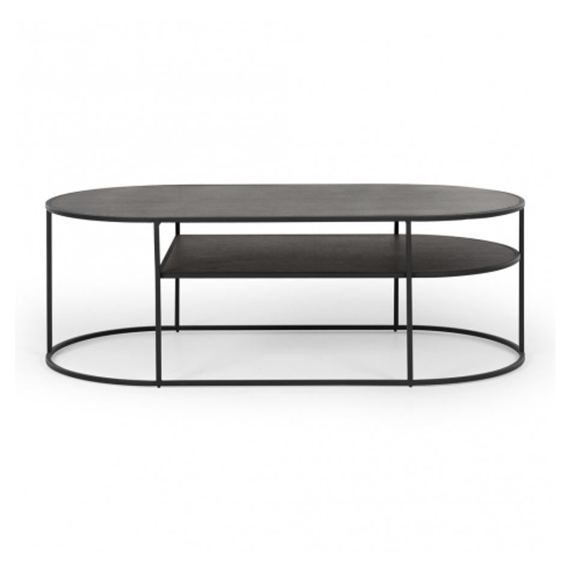 Furniture By Design DECO Coffee Table Black Oak PLAPCTBO