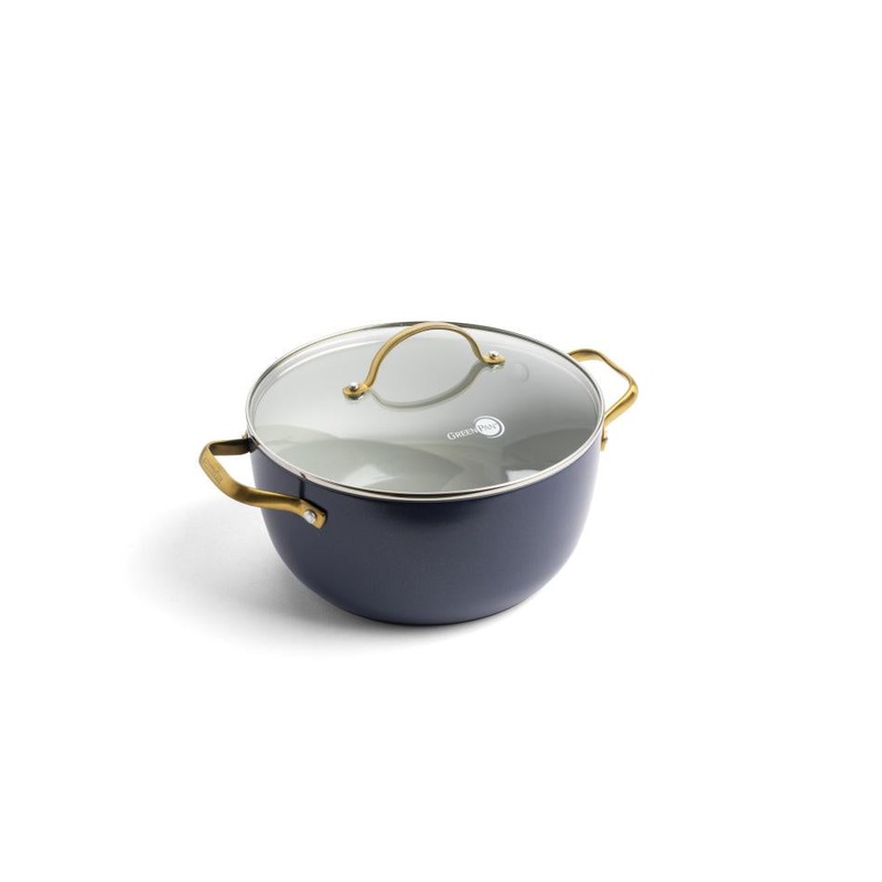 GreenPan Padova Navy Blue Covered Casserole 24cm/4.7L CC004980