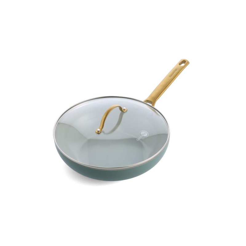 GreenPan Padova Smokey Blue Covered Wok 28cm/3.7L CC006199