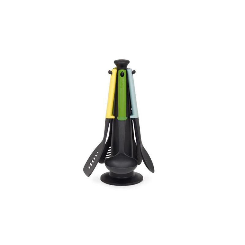 Joseph Joseph Duo 5-piece Utensil Set with storage stand 10549