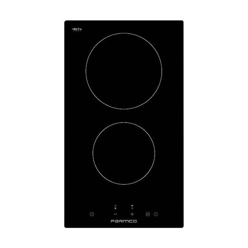 Parmco 300mm Ceramic, Black, 2 Element Cooktop  I  Series 3 HO33BC2