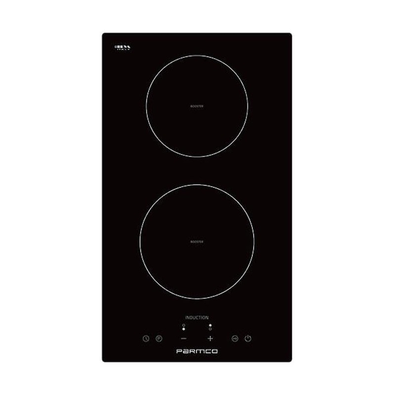 Parmco 300mm Induction, Black, 2 Element Cooktop  I  Series 3 HO33BI2