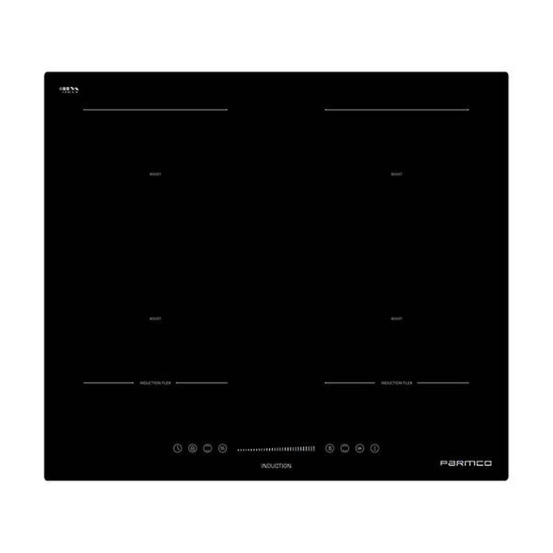 Parmco 600mm Induction, Black, Zoneless Cooktop  I  Series 3 HO36BIZ4