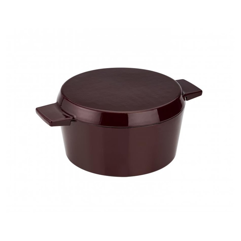 Stanley Rogers Cast Iron French Oven Bordeaux 28cm 42369
