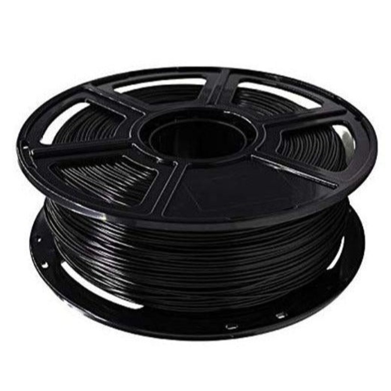 1.75mm black flashforge pla filament 600g roll