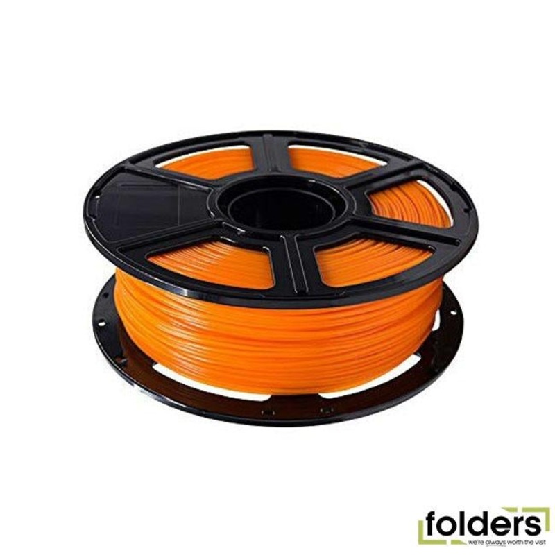 1.75mm orange flashforge pla filament 600g roll