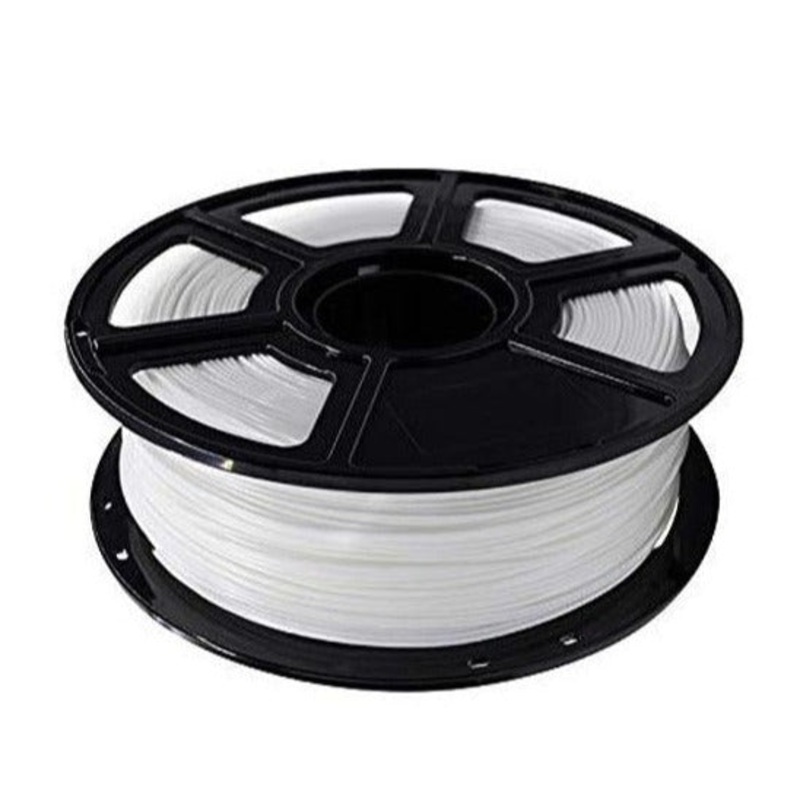 1.75mm white flashforge pla filament 600g roll