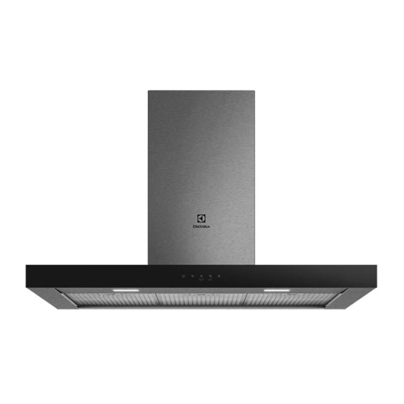 Electrolux 90cm Dark Stainless Canopy Rangehood ERC925DSD
