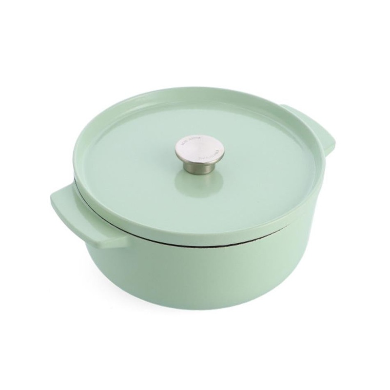 KitchenAid Pistachio Covered Round Casserole 26cm/5.2L CC007434