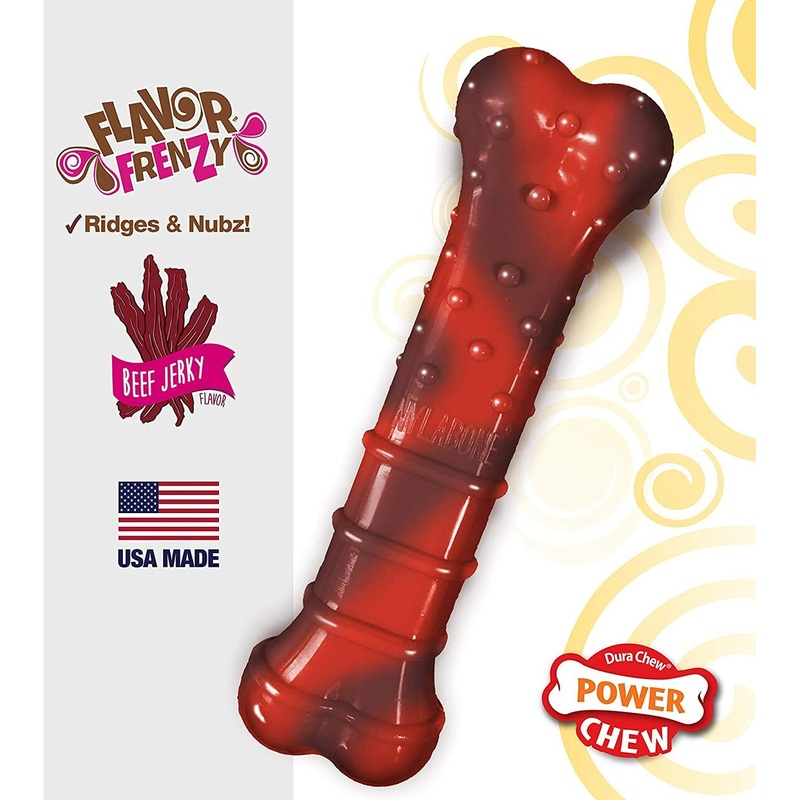 Nylabone - Power Chew Textured Beef Jerky Toy
