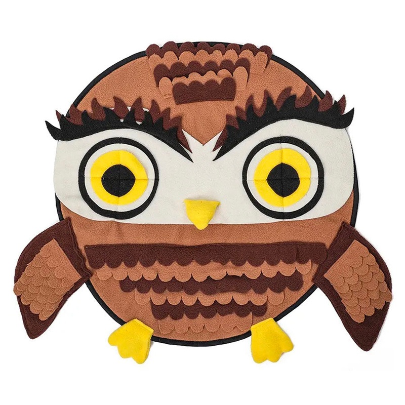 Owl Themed Dog Snuffle Mat