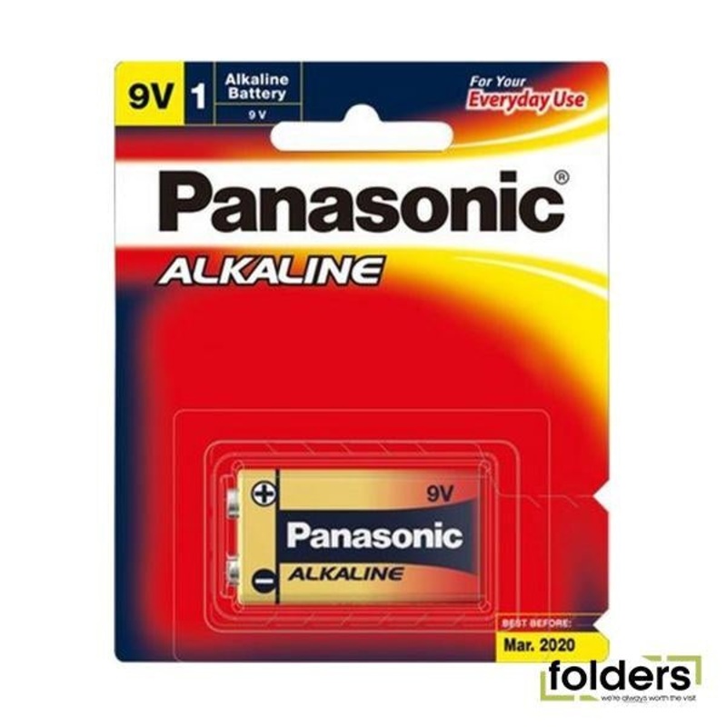 Panasonic 9V Alkaline Battery
