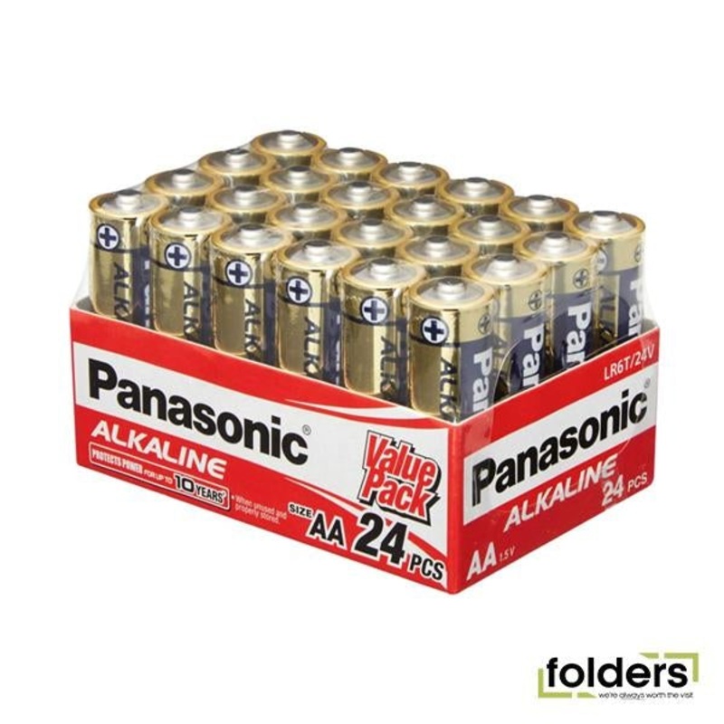Panasonic AA Alkaline Battery 24 Pack