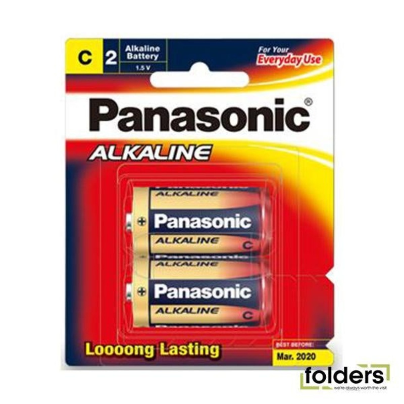 Panasonic C Alkaline Batteries