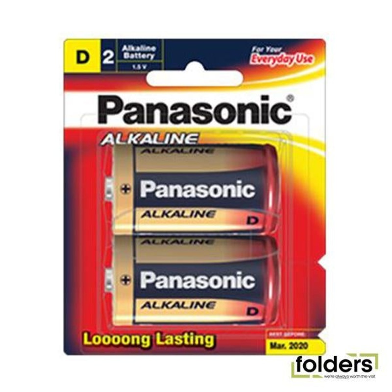 Panasonic D Alkaline Batteries