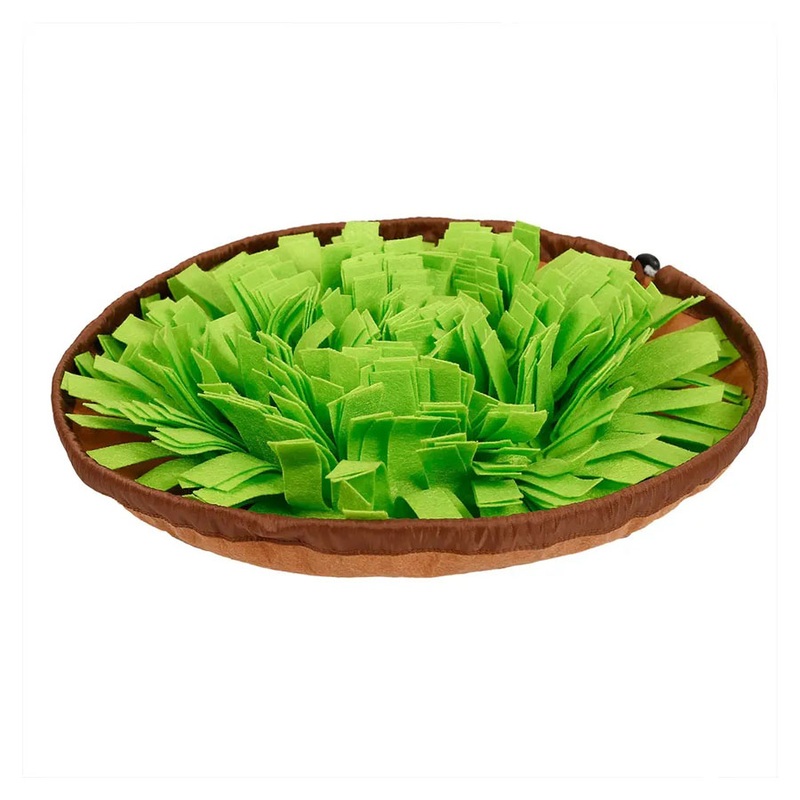 Salad bowl themed dog snuffle mat