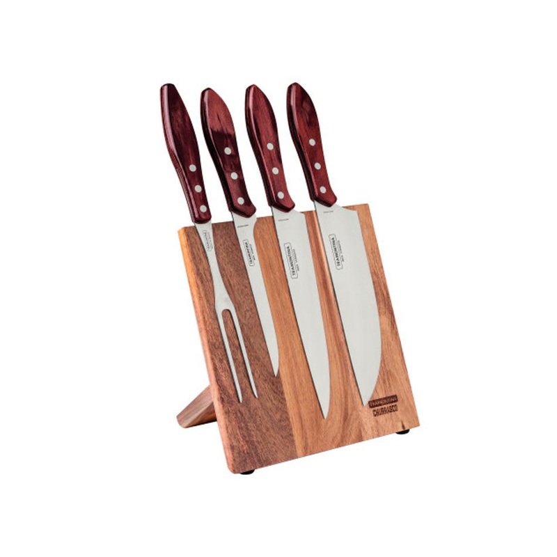 Tramontina Tramontina Churrasco Barbecue Knife Block, 5Pc 21198781