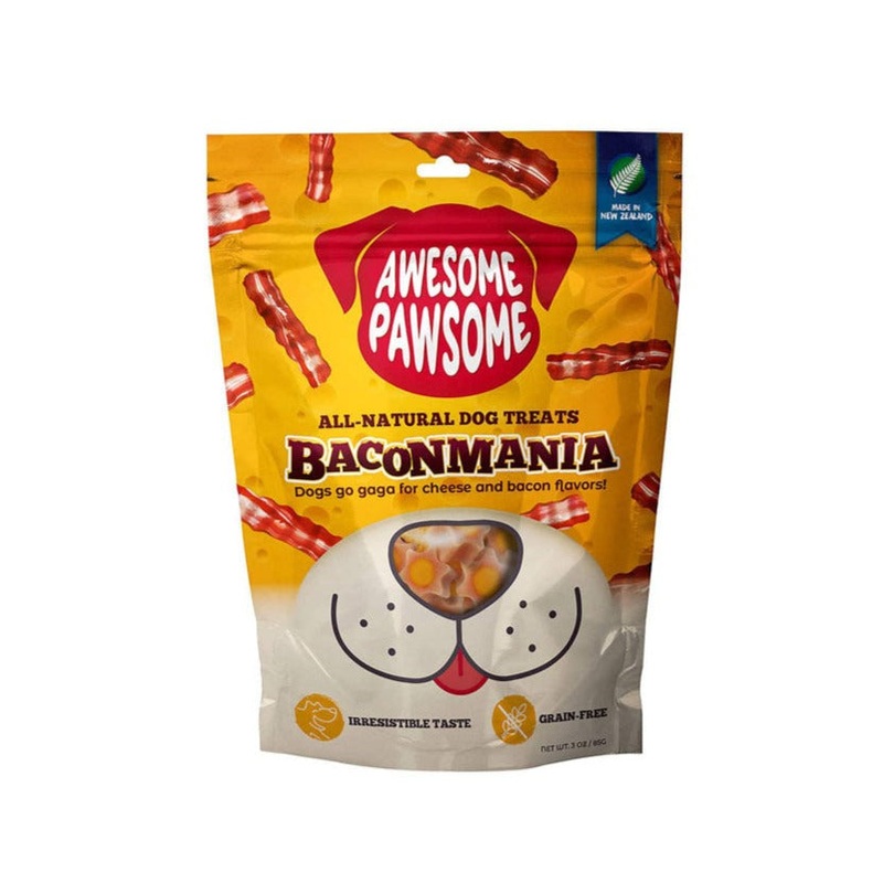 Awesome Pawsome Baconmania Dog Treats