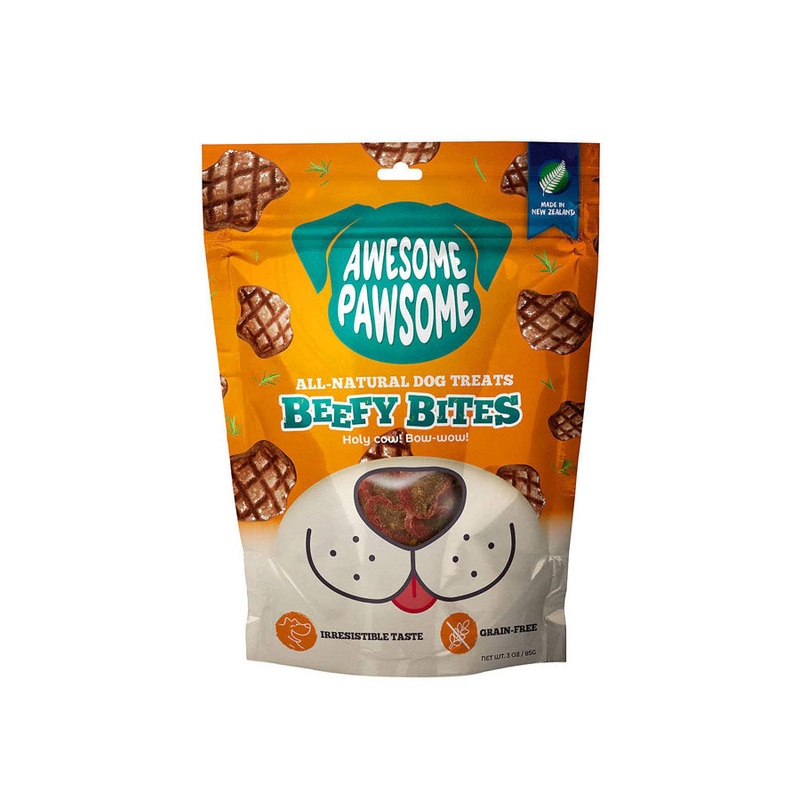 Awesome Pawsome Beefy Bites Dog Treats