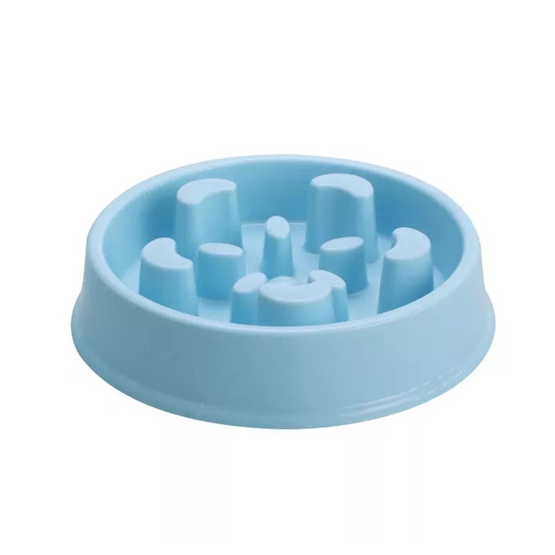 Crescent Shape Slow Feeder Dog Bowl