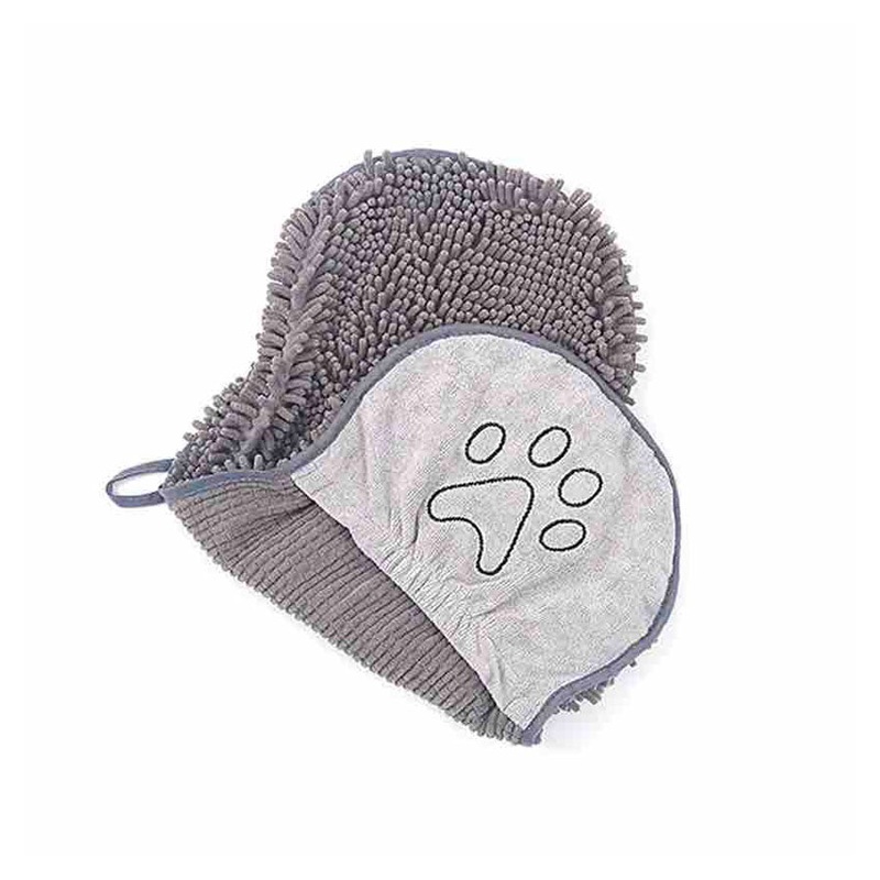 Extra absorbent microfibre dog bath towel