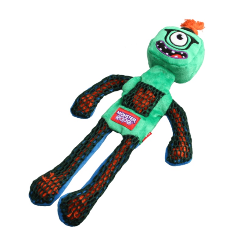 GiGwi - Monster Rope Toy Green