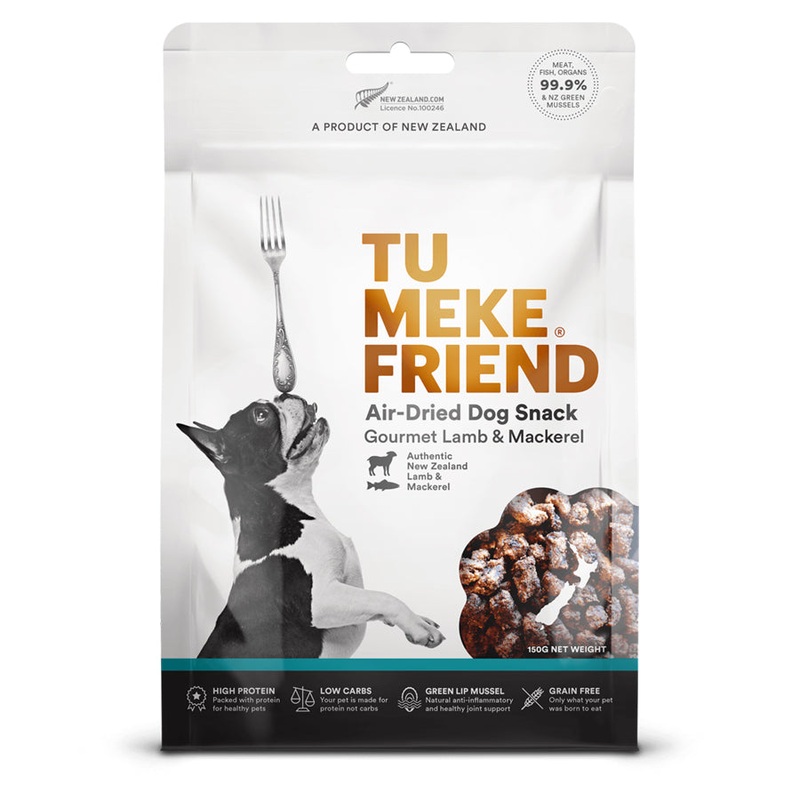 Gourmet Lamb & Mackerel - Dog Snacks | Tu Meke Friend