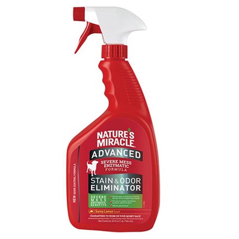 Natures Miracle Advanced Stain and Odor Eliminator Sunny Lemon Scent