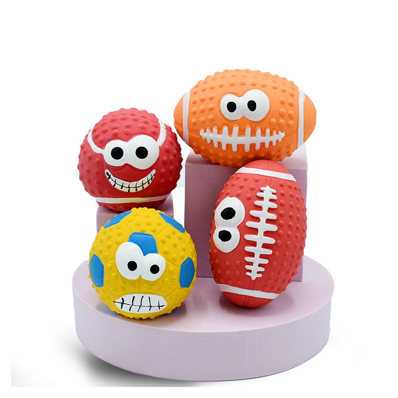 Squeaky Squeeze Dog Ball for Fetch