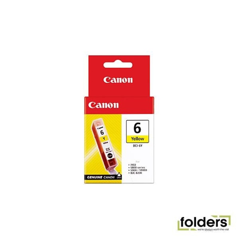 Canon BCI6Y Yellow Ink Tank