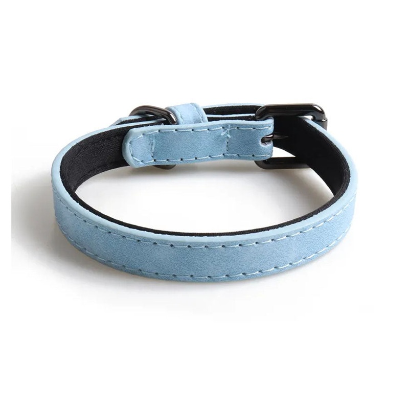 Faux Leather Dog Collar