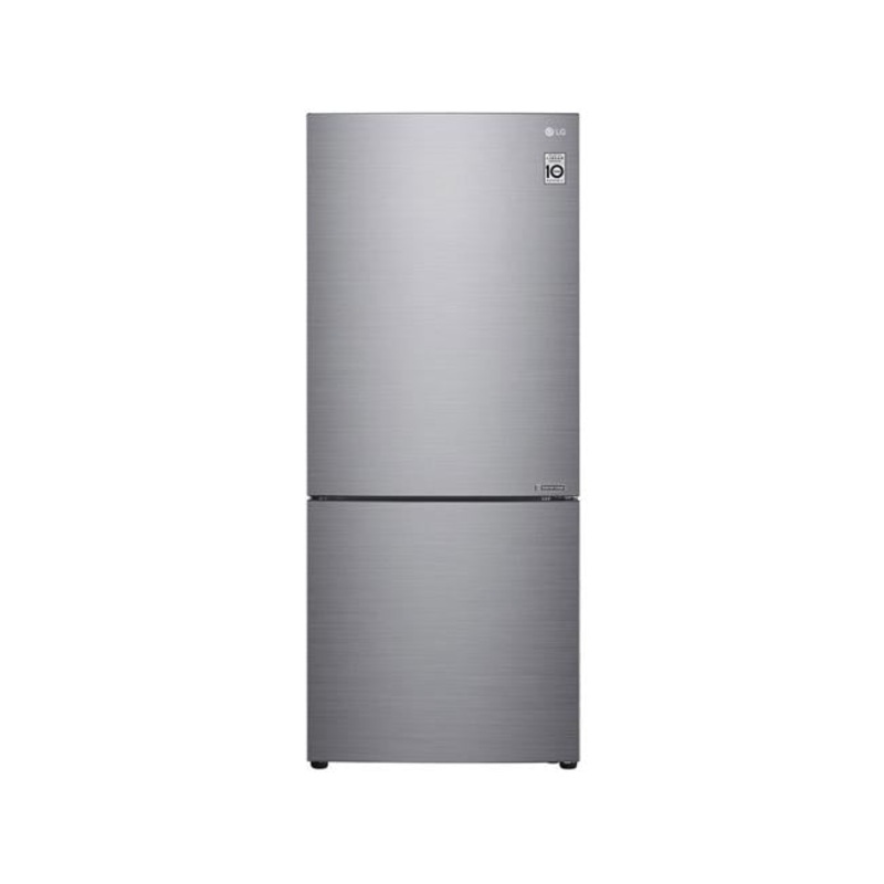 LG 420L Bottom Mount Fridge with Door Cooling in Stainless Finish GB-455PL