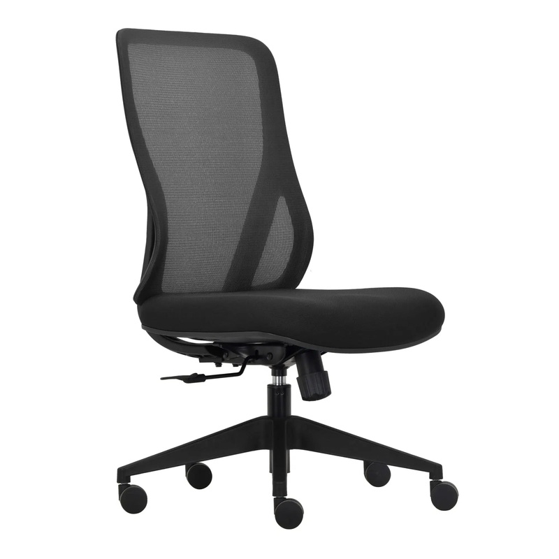 Mondo Riley Black Mesh Chair