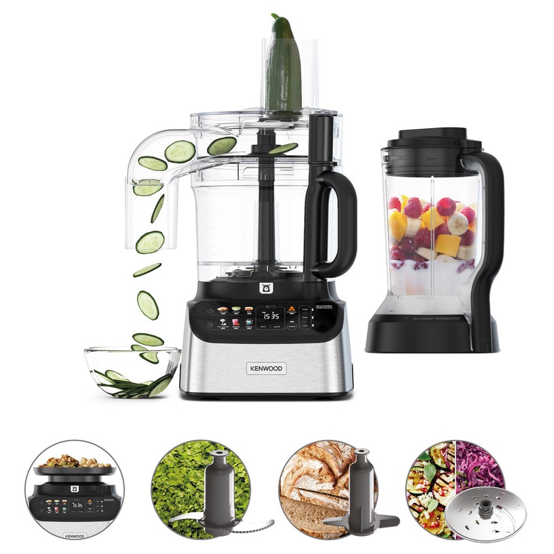 Kenwood MultiPro OneTouch Food Processor and Blender FDM73480SS
