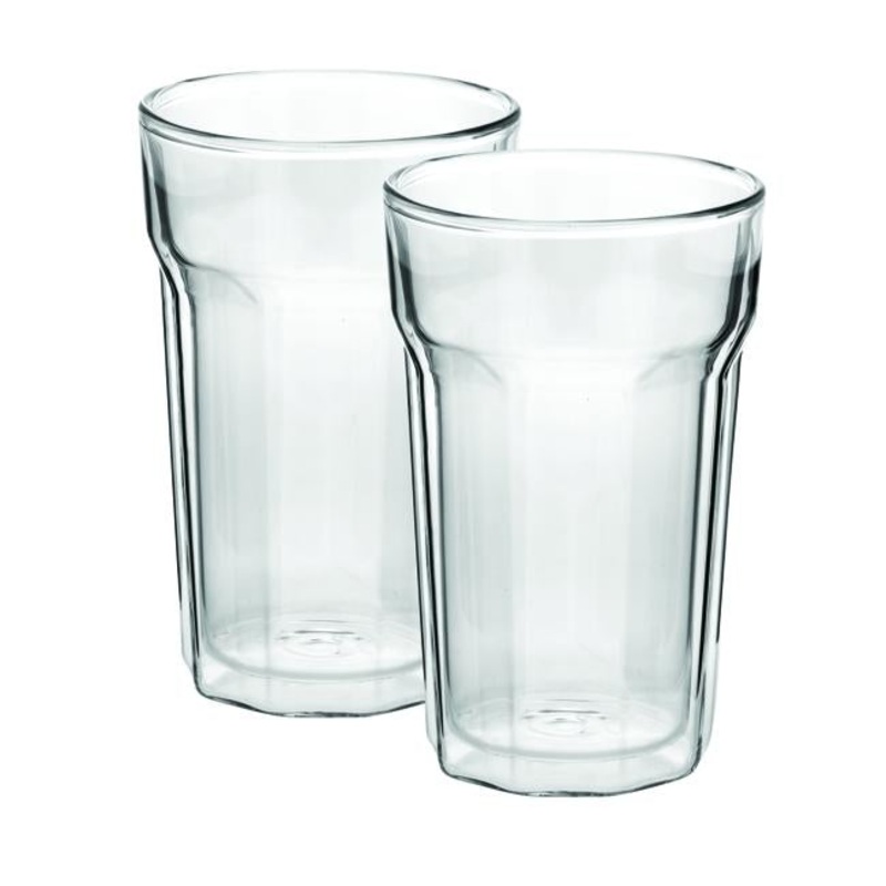 Avanti Nove Twin Wall Glass 375ml 2pc Set