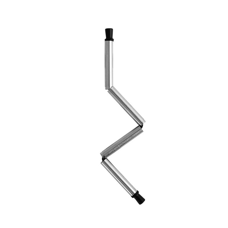 Collapsible Stainless Steel Straw In Box With Cleaning Brush - Duck Egg Blue