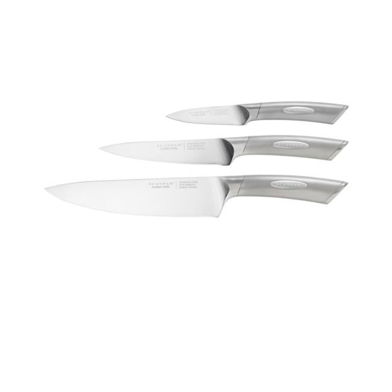 Scanpan Classic Steel 3 Piece Chef Set