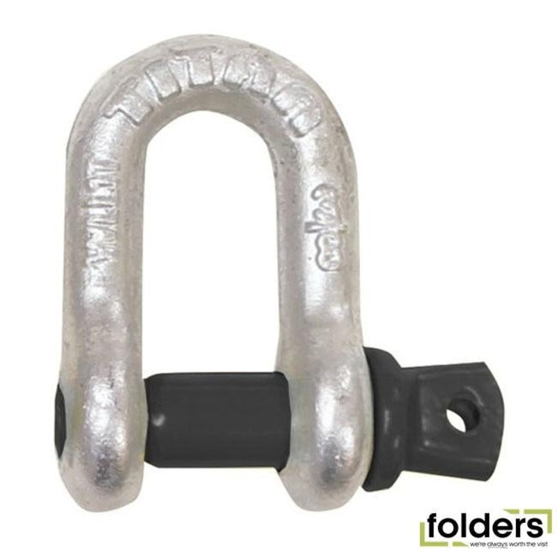 10mm 2 tonne high strength dee shackle - cmp brand