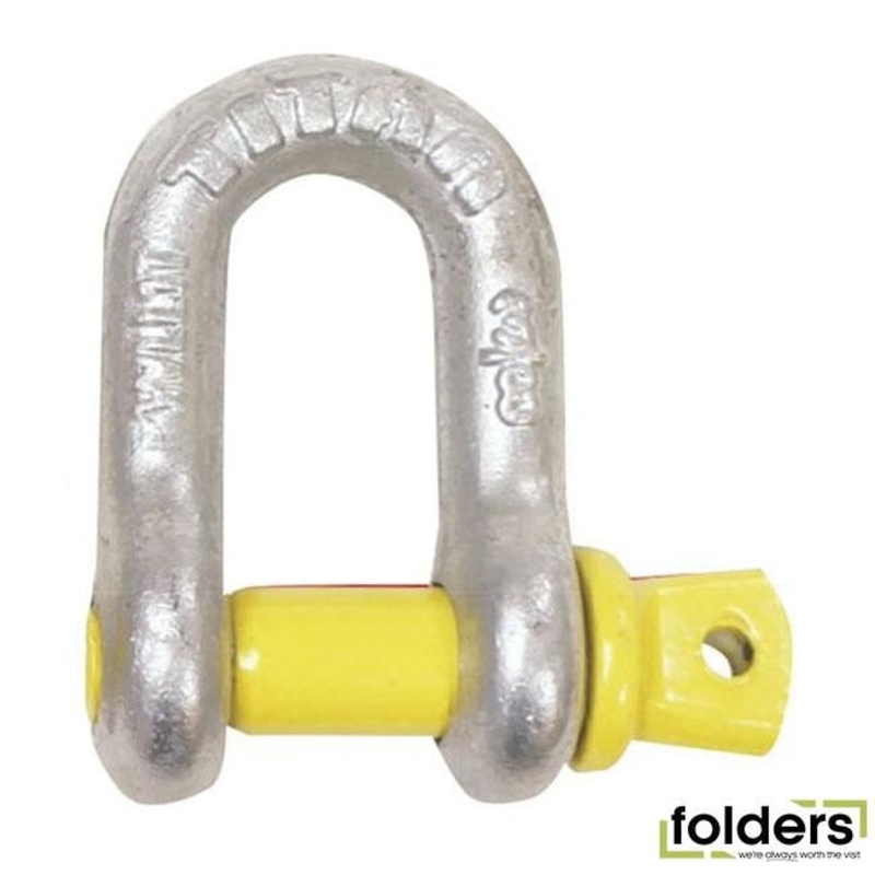 6mm 500kg dee shackle - cmp brand