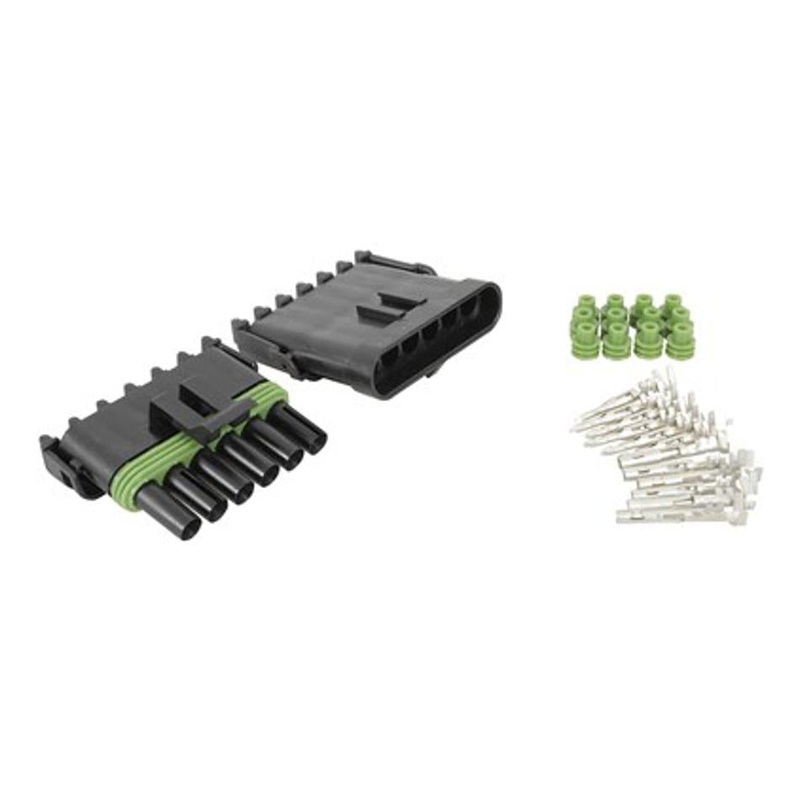 Electus Automotive Waterproof Fs Plug And Socket Set - 6 Way PP2166