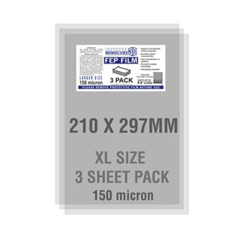Electus Fep Film 150Um 210X297Mm 3 Pack 001032