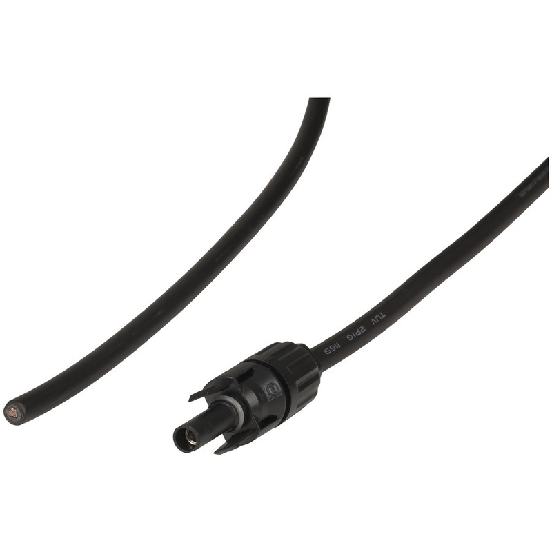 2m Premade PV Power Cable with MC4 Plug to Bare End