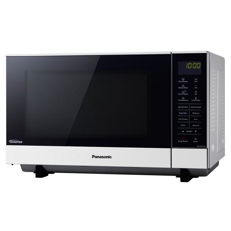 Panasonic 27L Flatbed Inverter Microwave Oven White NNSF564WQPQ