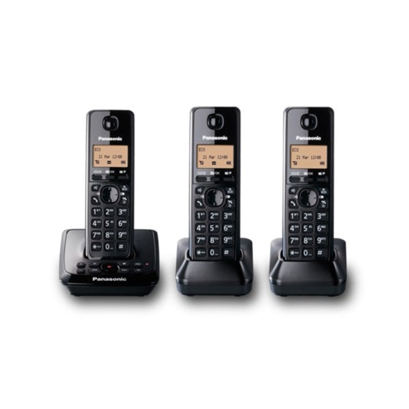 Panasonic Phone Triple Pack with Answer Phone KXTG2723NZB