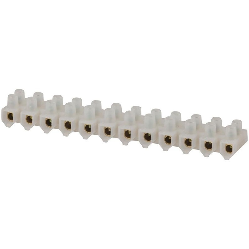 Terminal Strip 10 Amp 12-way Screw Terminal Strip